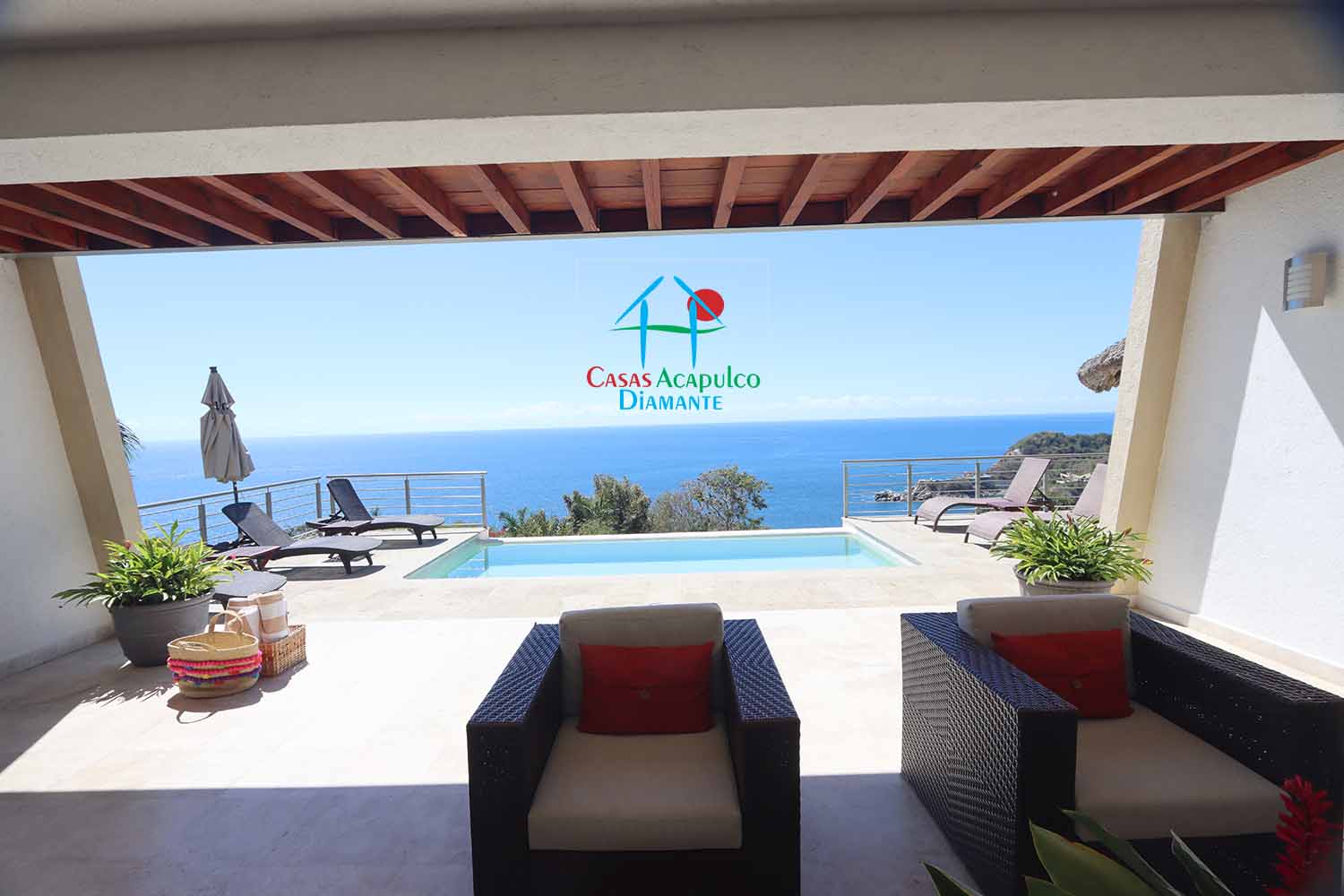 Villa Marlin - Terraza con alberca 4